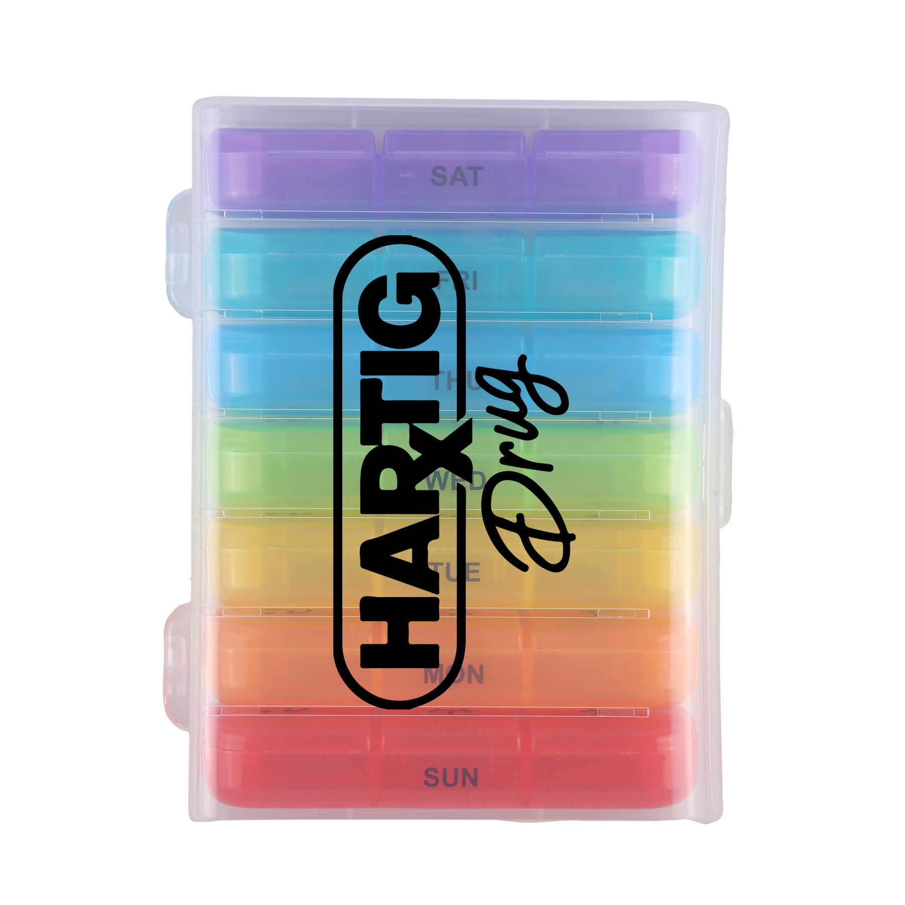 21 Compartment 7 Day Pill Box 2