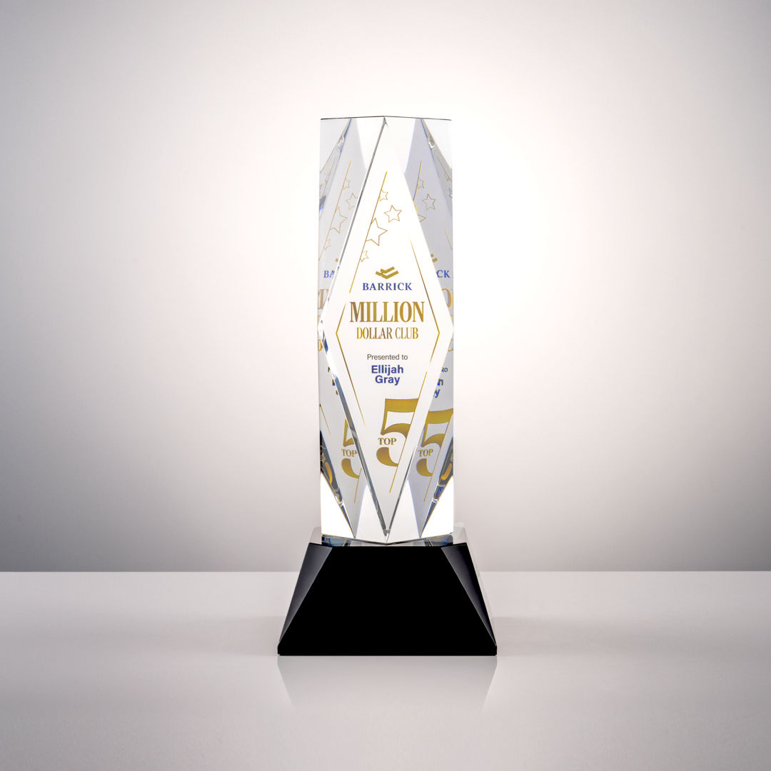 President VividPrint™ Award on Base - Black 6