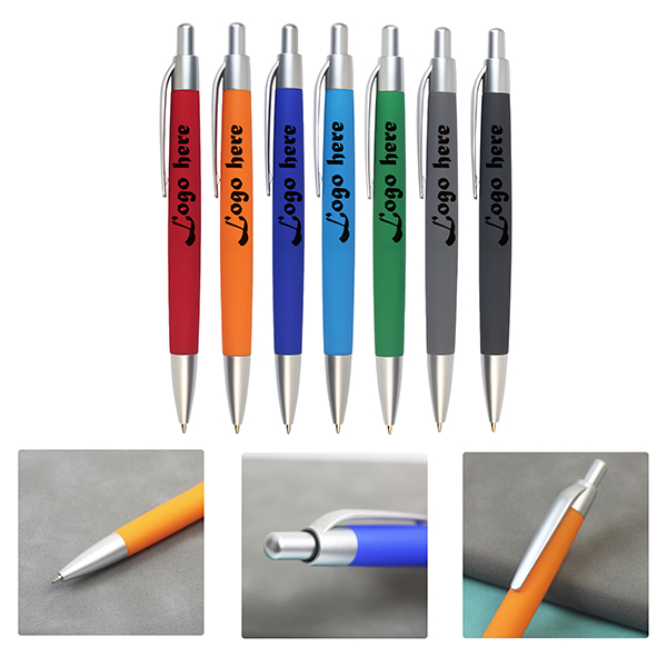 MOQ50 Custom Plastic Ballpoint Pens For Promotions 1