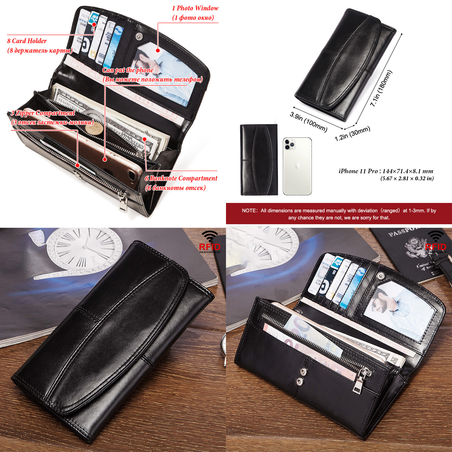 Genuine Leather Wallets 2