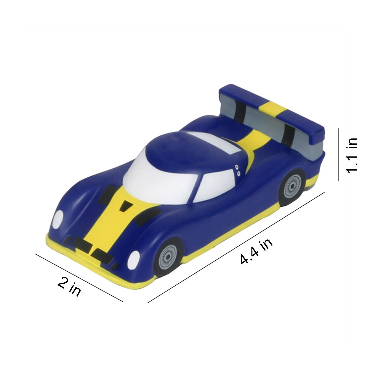 Soft PU Foam Race Car Stress Reliever Toy 5