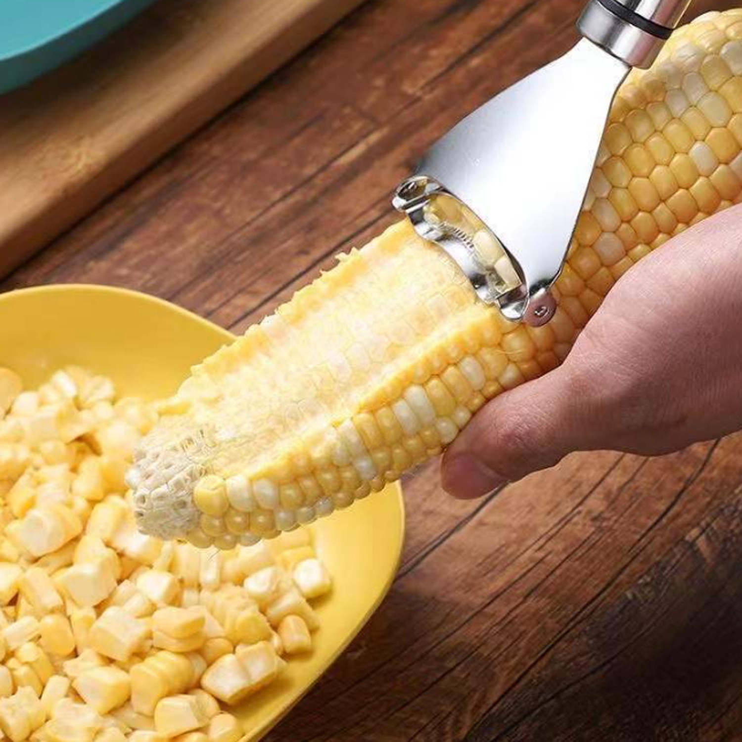 Stainless Steel Corn Peeler 6