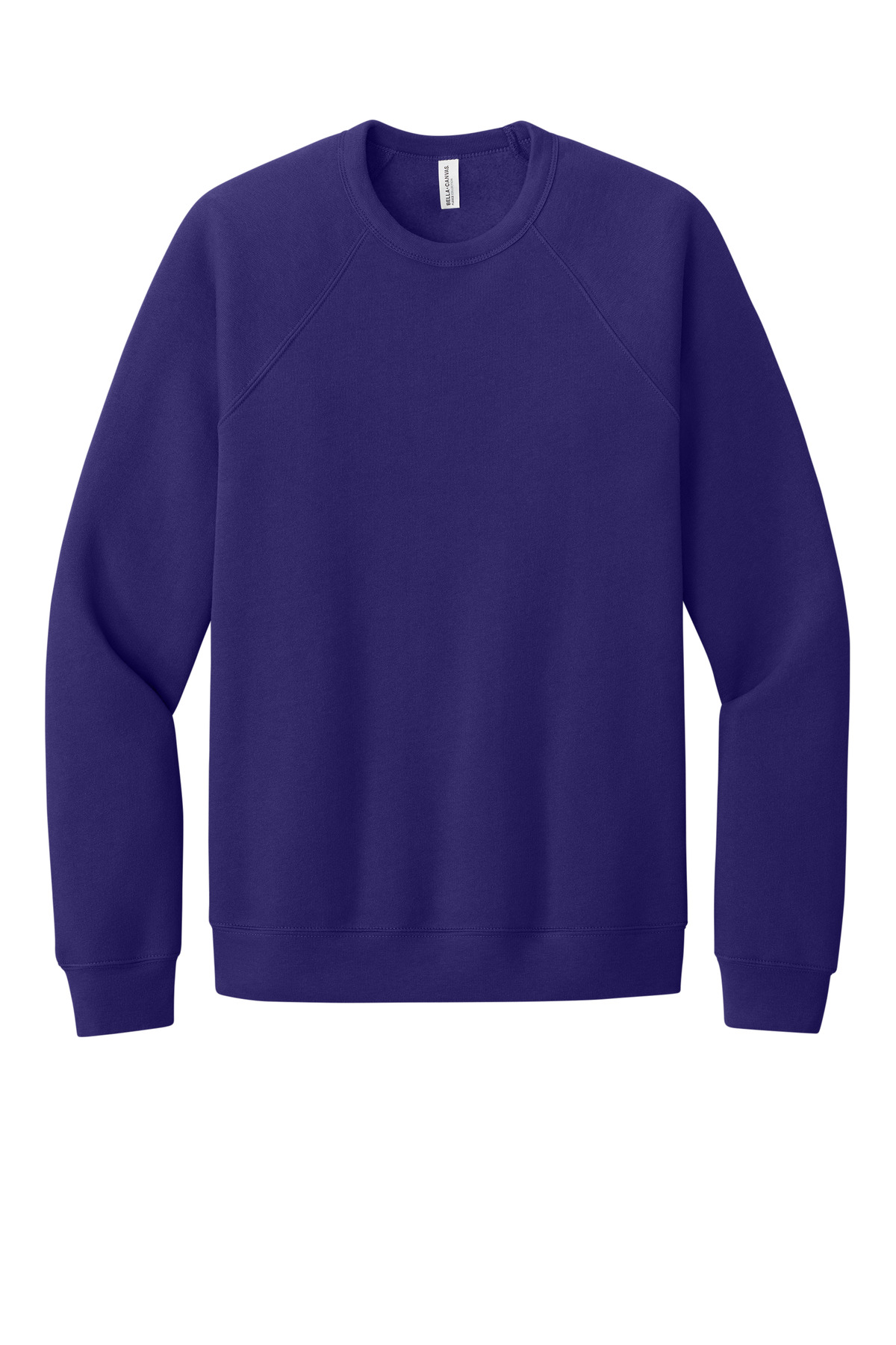 BELLA+CANVAS Unisex Sponge Fleece Raglan Sweatshirt. BC3901 2