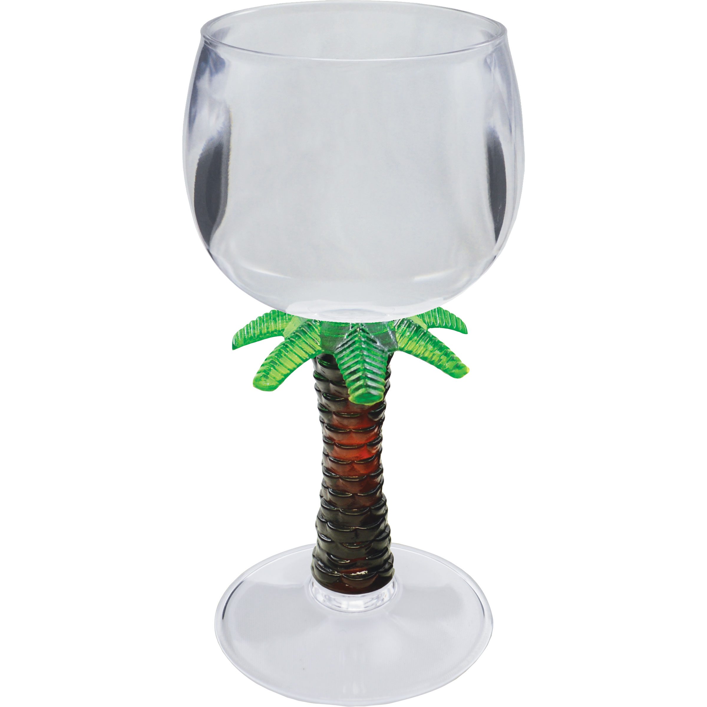 12oz Novelty Stem Plastic Wine Goblet 2