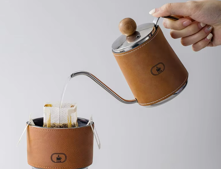 Hand Brewer Coffee Maker Set Stainless Steel Insulated Cup 2