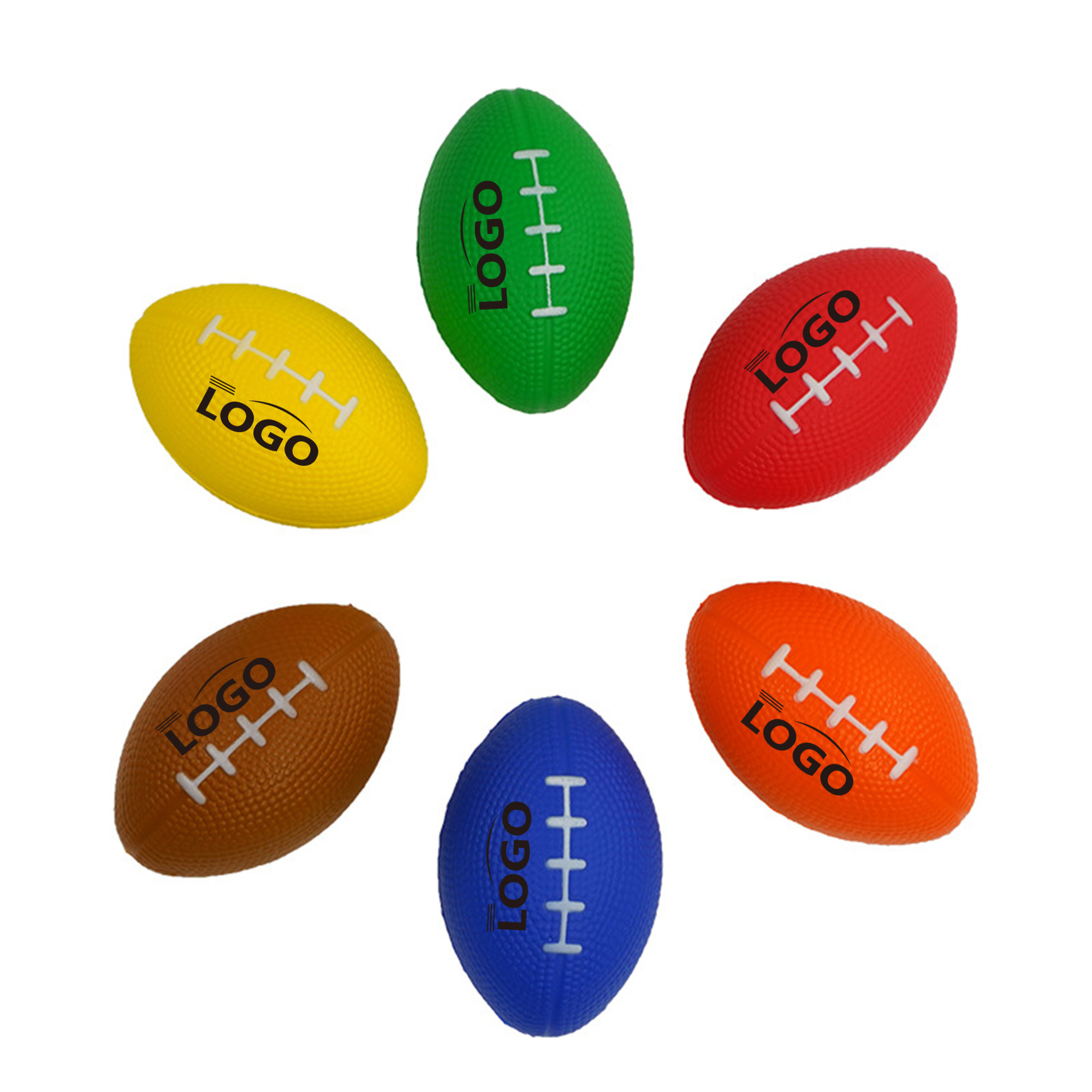 PU Football Hand Grip Stress Ball 2
