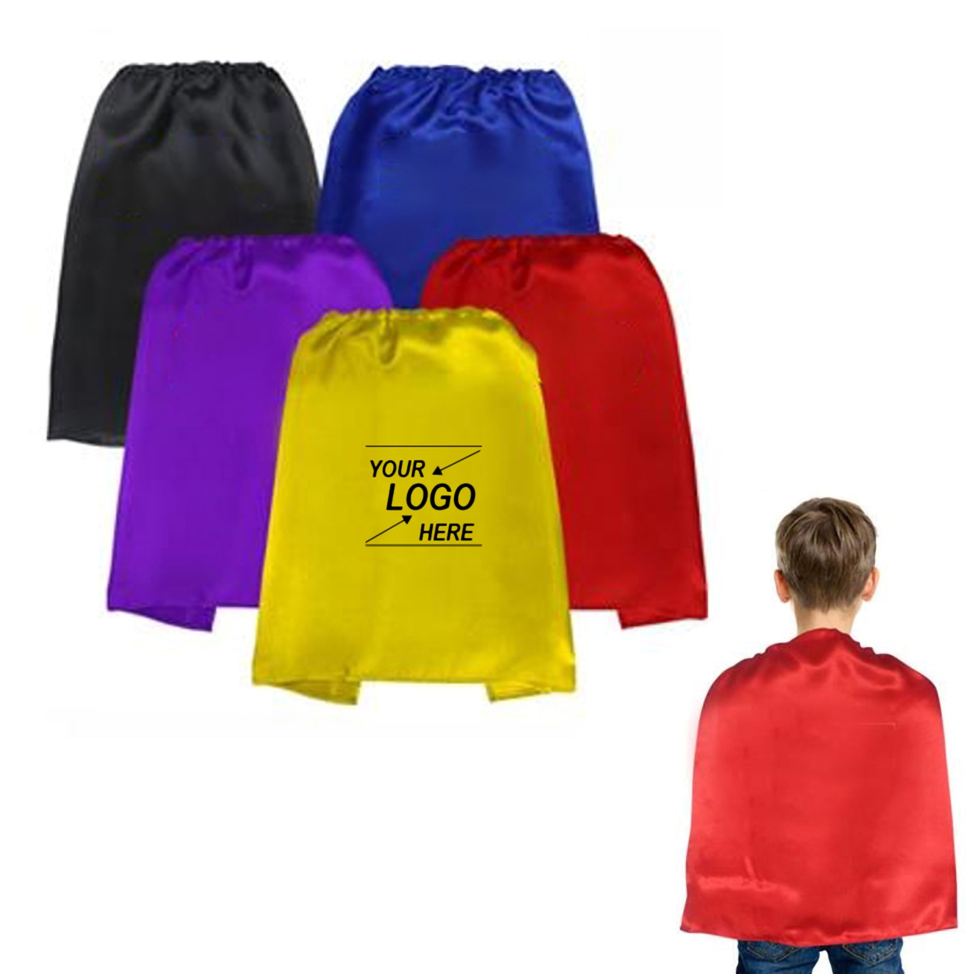Children's Satin Superhero Cape 3