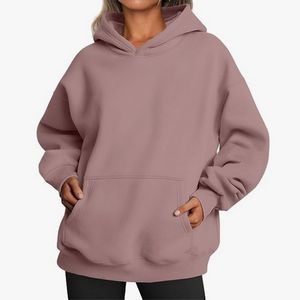 Oversized Hoodies Fleece Sweatshirts, custom hoodie or sweatshirt with logo imprint 2