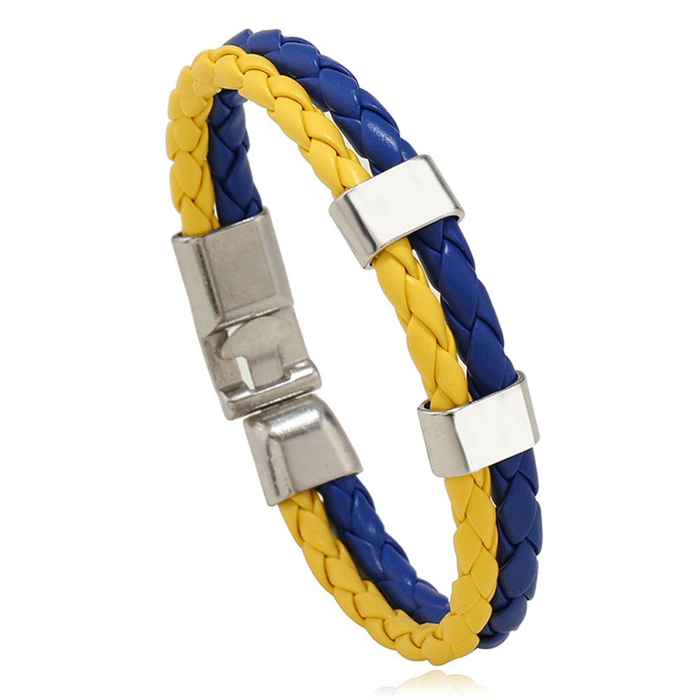 Qatar World Cup National Flag Woven Bracelet 2