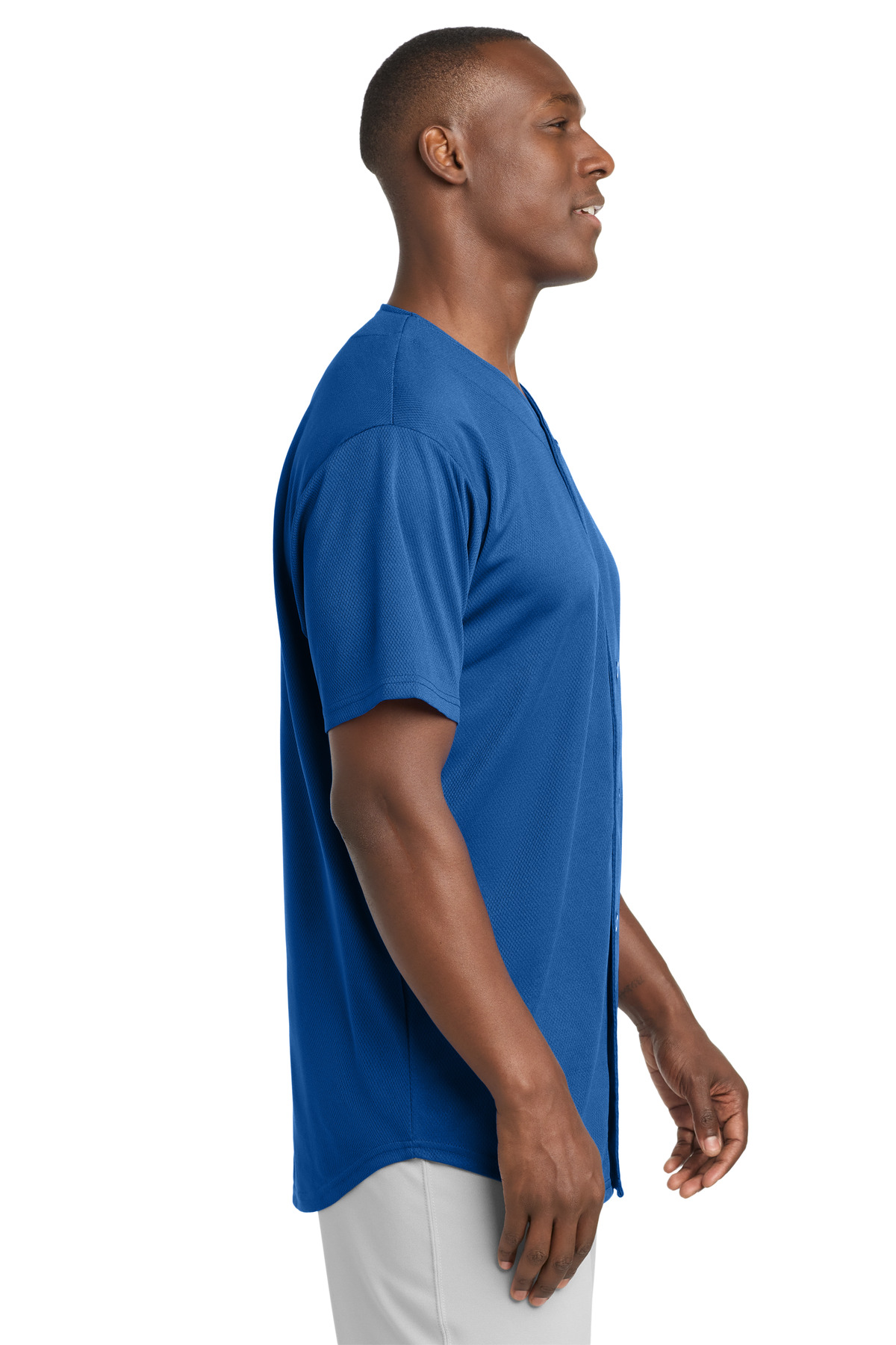 Sport-Tek PosiCharge Tough Mesh Full-Button Jersey. ST220 10