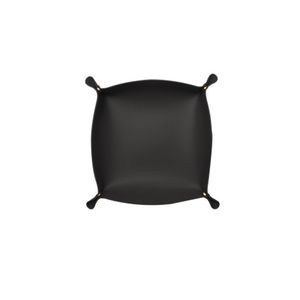 Elegant Small Square Foldable PU Leather Storage Box With Metal Clasps 6