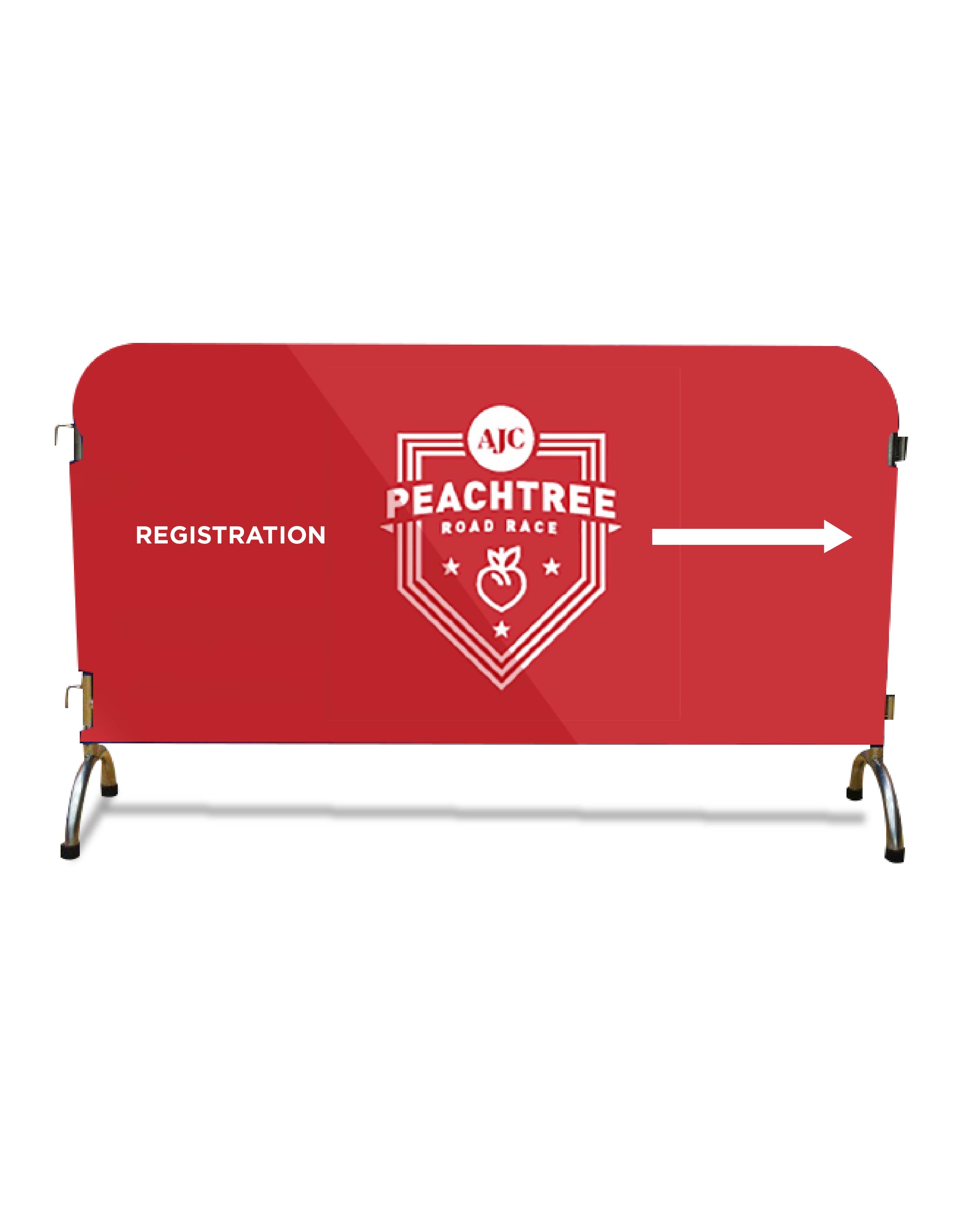 Crowd Barrier Cover (78.75" x 47.24") 3