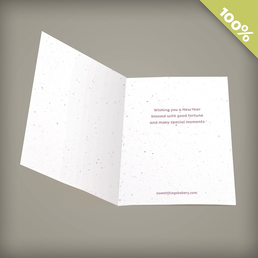 Modern Snowflake Business Holiday Cards 5