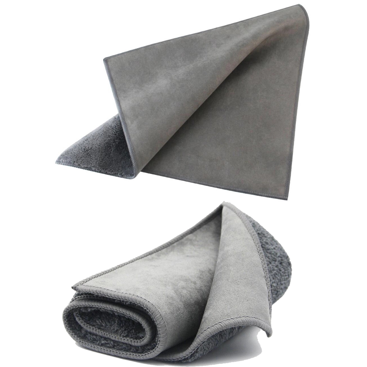 Double Sided Cleaning Washing Suede Towel 4