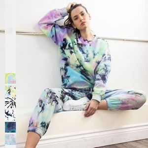 Women'S Tie-Dye Digital Printing Sleeve 6