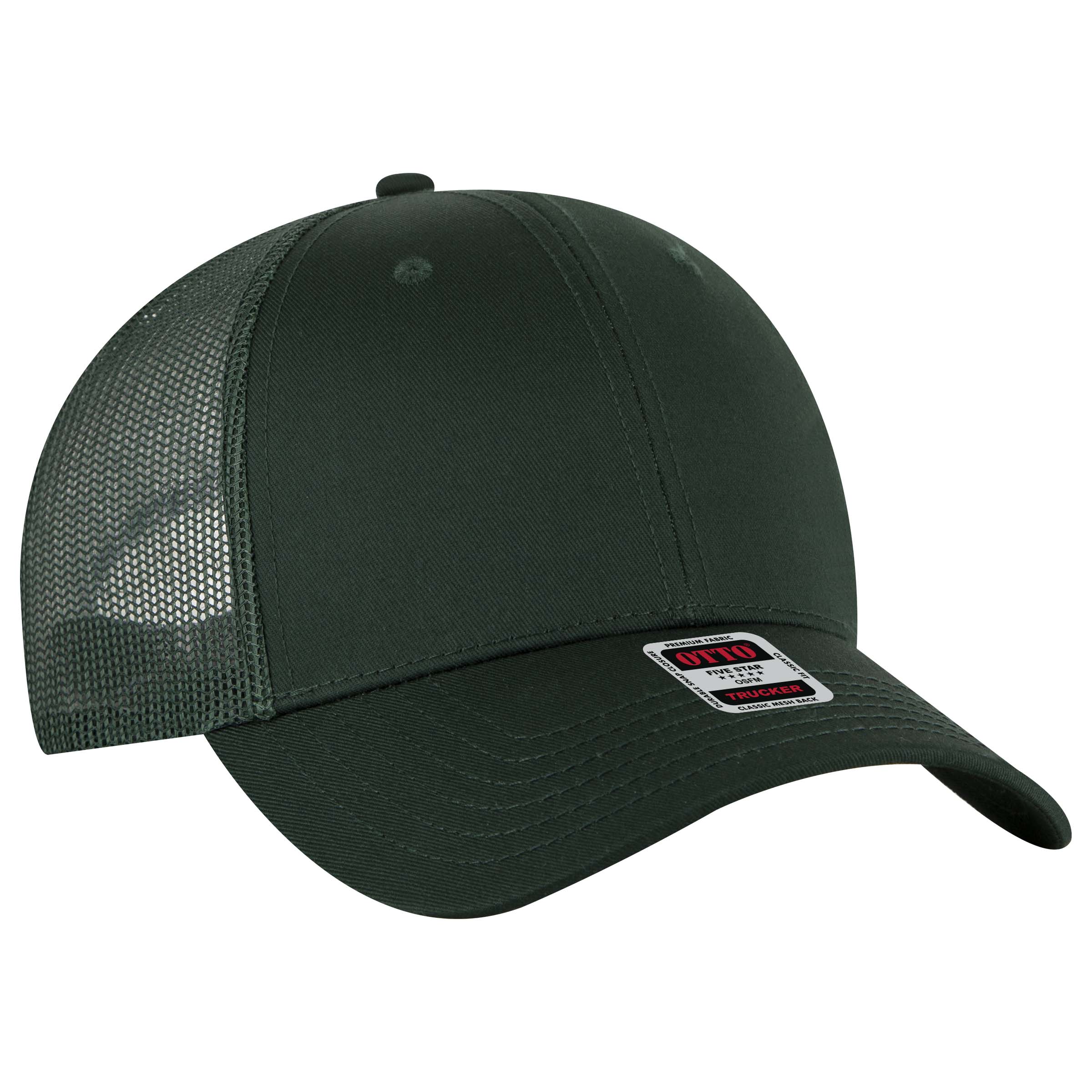 OTTO CAP® 6 Panel Low Profile Mesh Back Trucker Hat 191