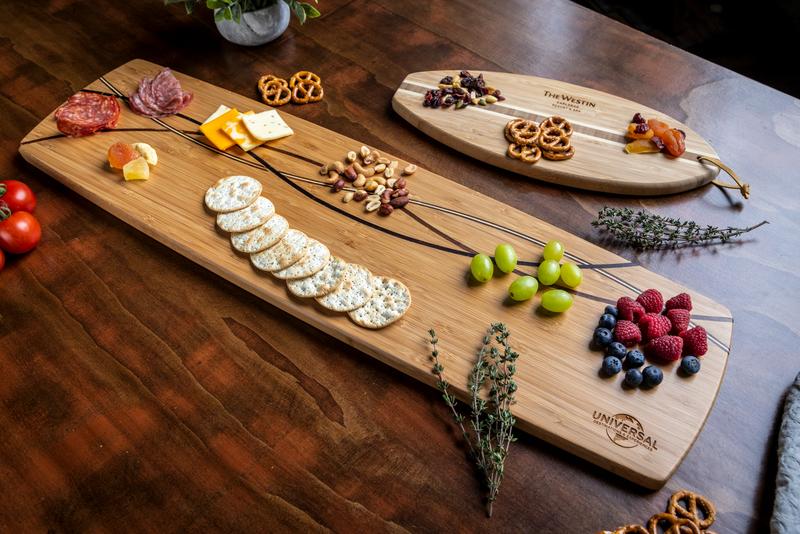 Lil' Surfer Bamboo Cutting Board 61