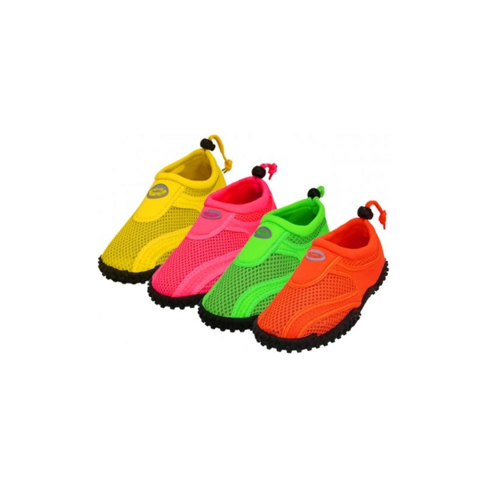 Toddler's Water Shoes - Assorted Colors Sizes 5-10 Age 1-4 Years 1