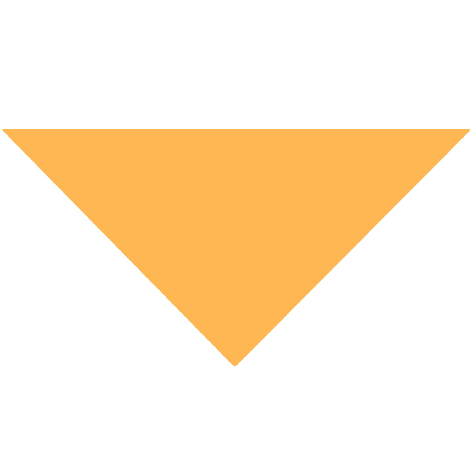 Cotton Collar Pet Bandana - Large