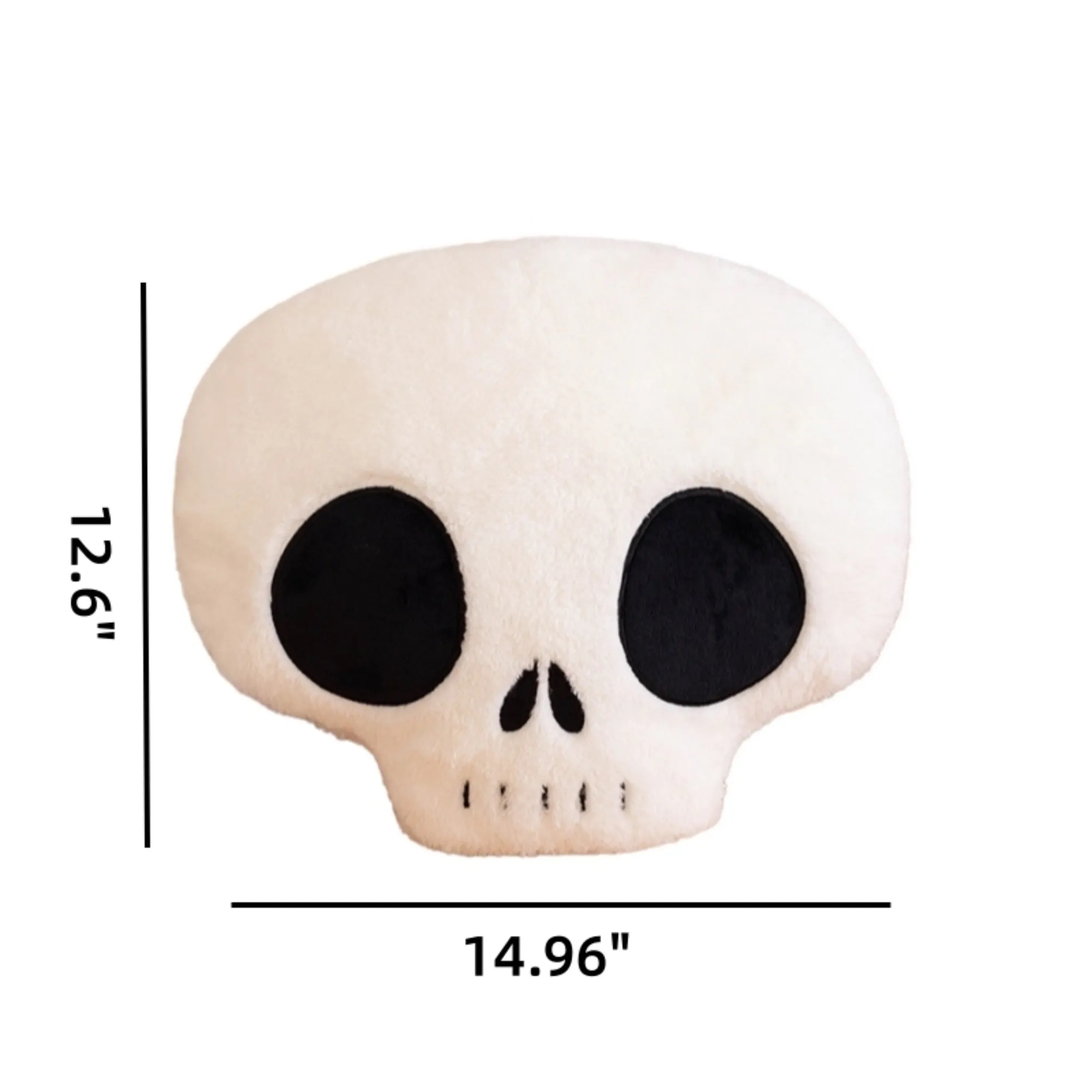 Soft PP Cotton Skull Plush Toy Halloween Doll 5