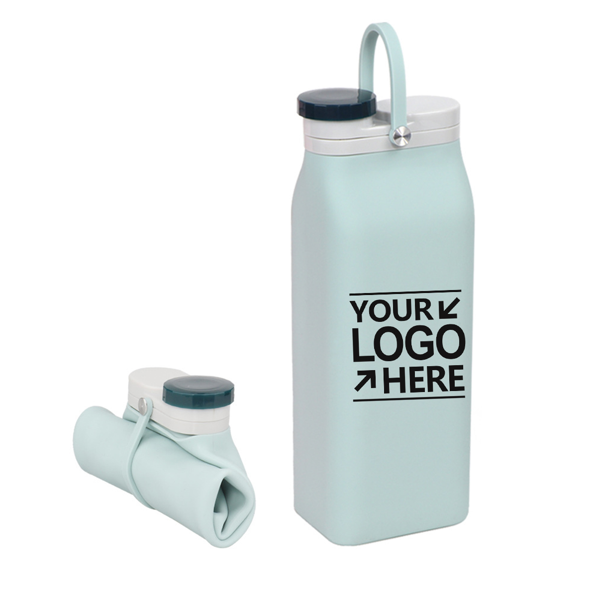 Silicone Collapsible Water Bottles for Hiking 2