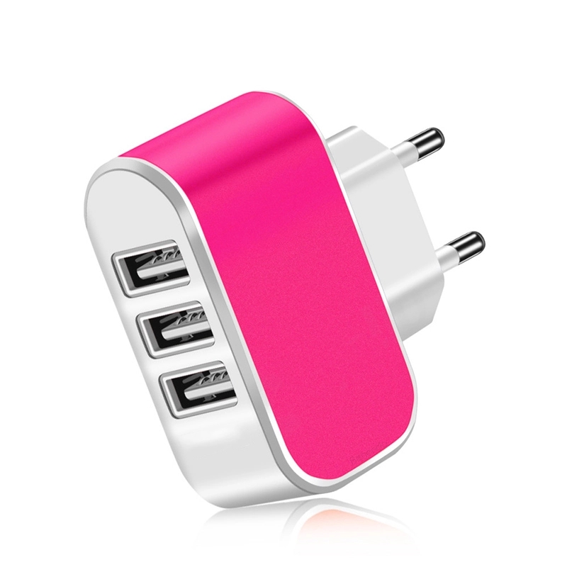 EU/US Multi-Plug Port Fast Charger Adaptor MOQ100 4