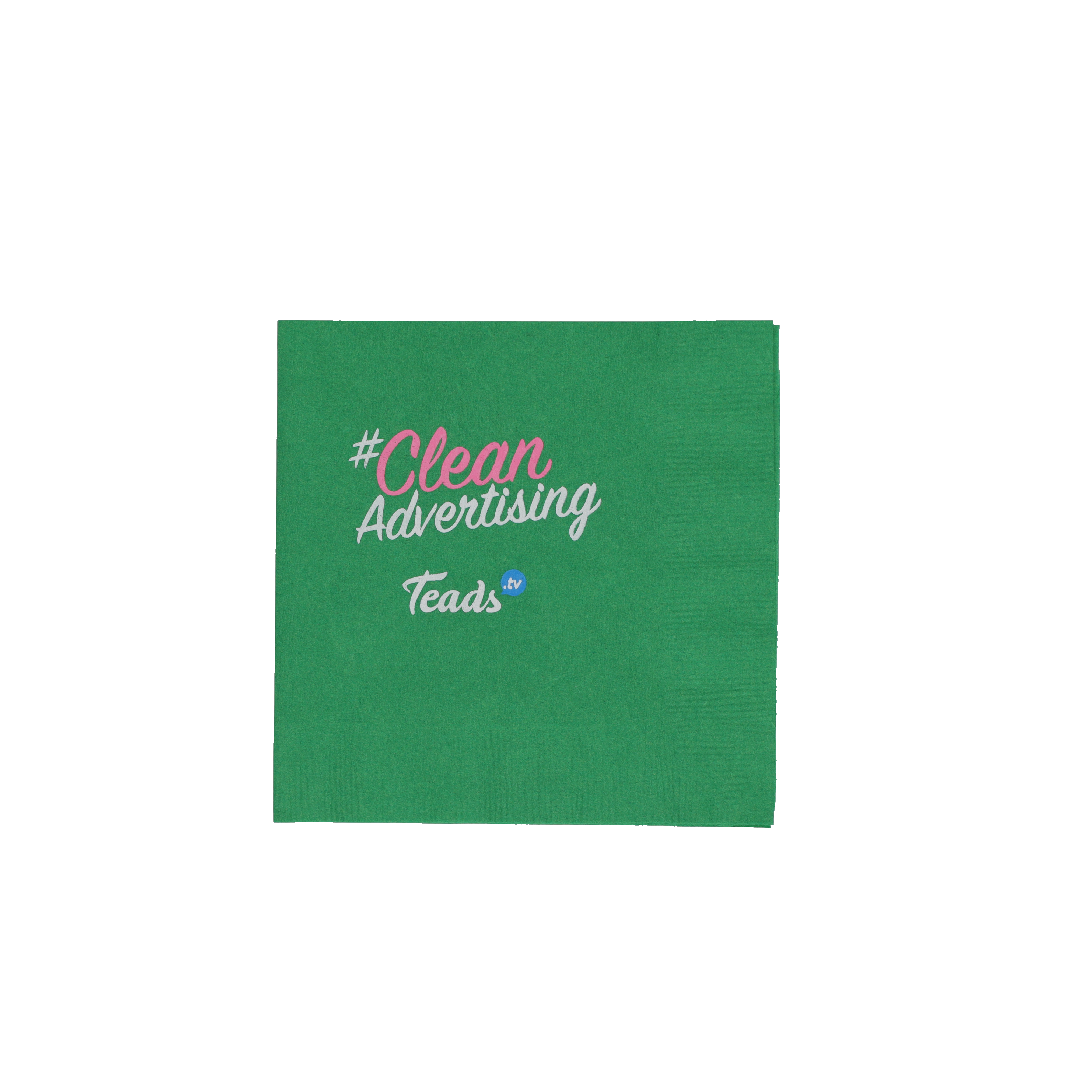 Beverage Napkin 2 Ply 1/4 Fold (Color) Tradition Print 3