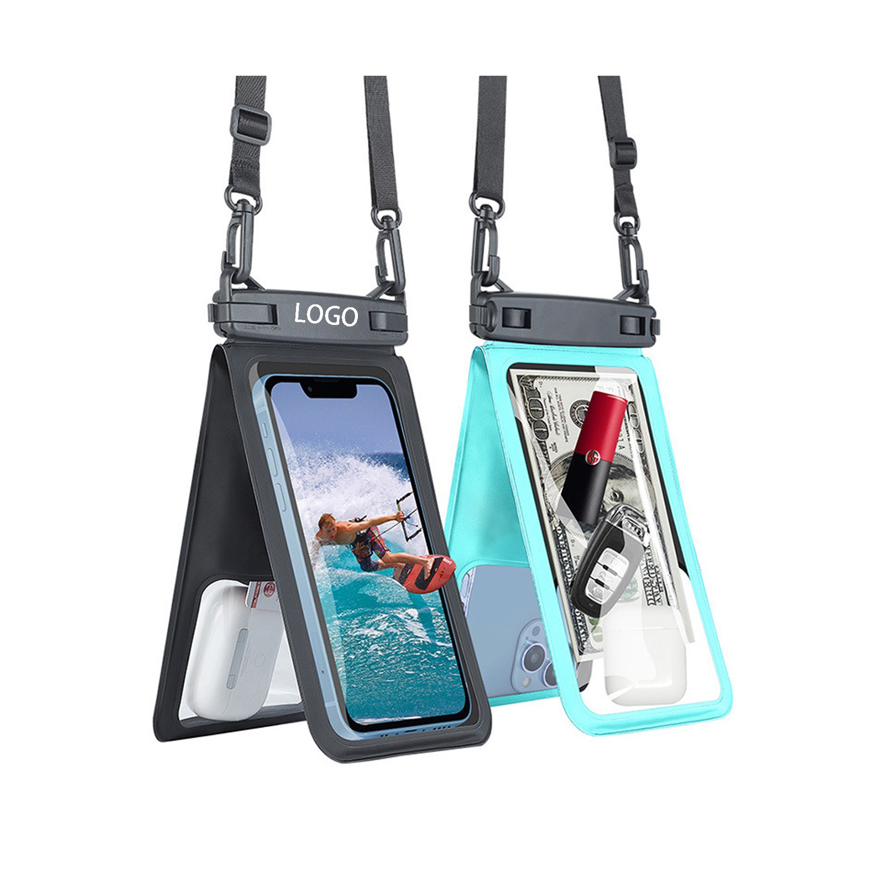 Waterproof Double Pocket Phone Bag 1