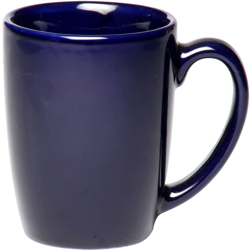 12 oz. Curved Java Coffee Mug - Colors 6