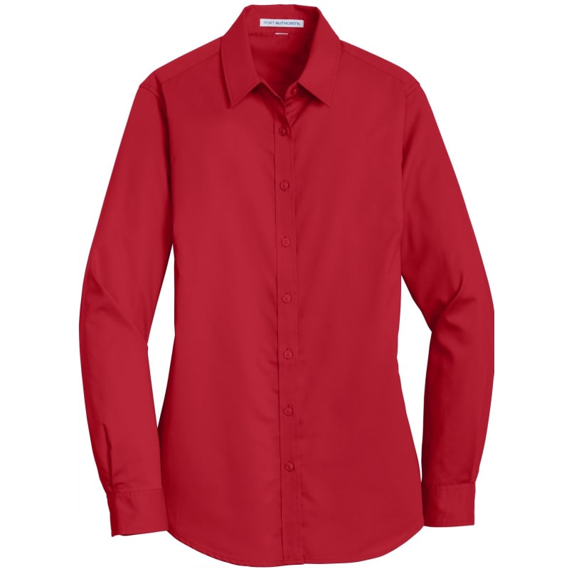 Port Authority Ladies SuperPro Twill Shirt. 34