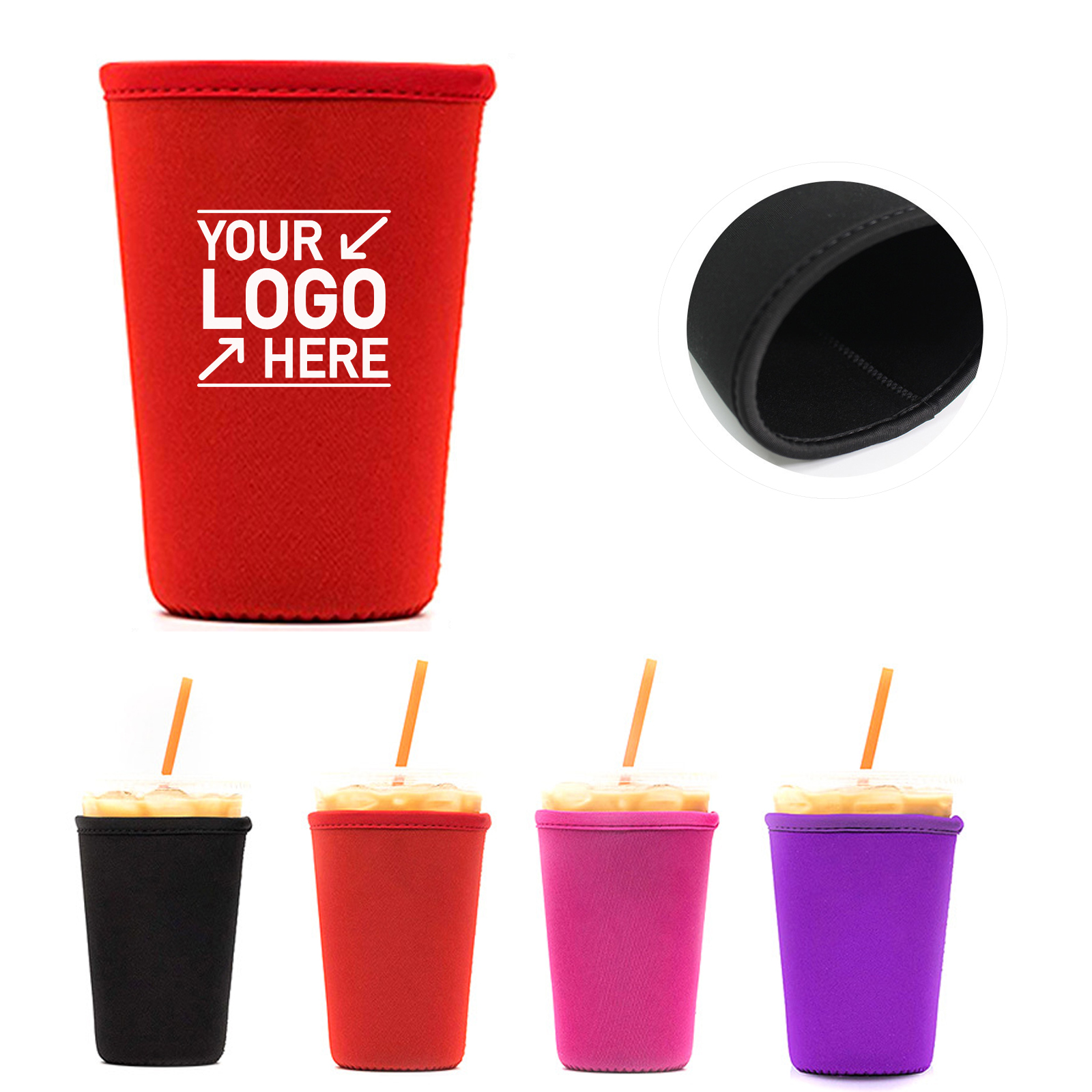 Neoprene Coffee Cup Sleeves 16-18oz 4