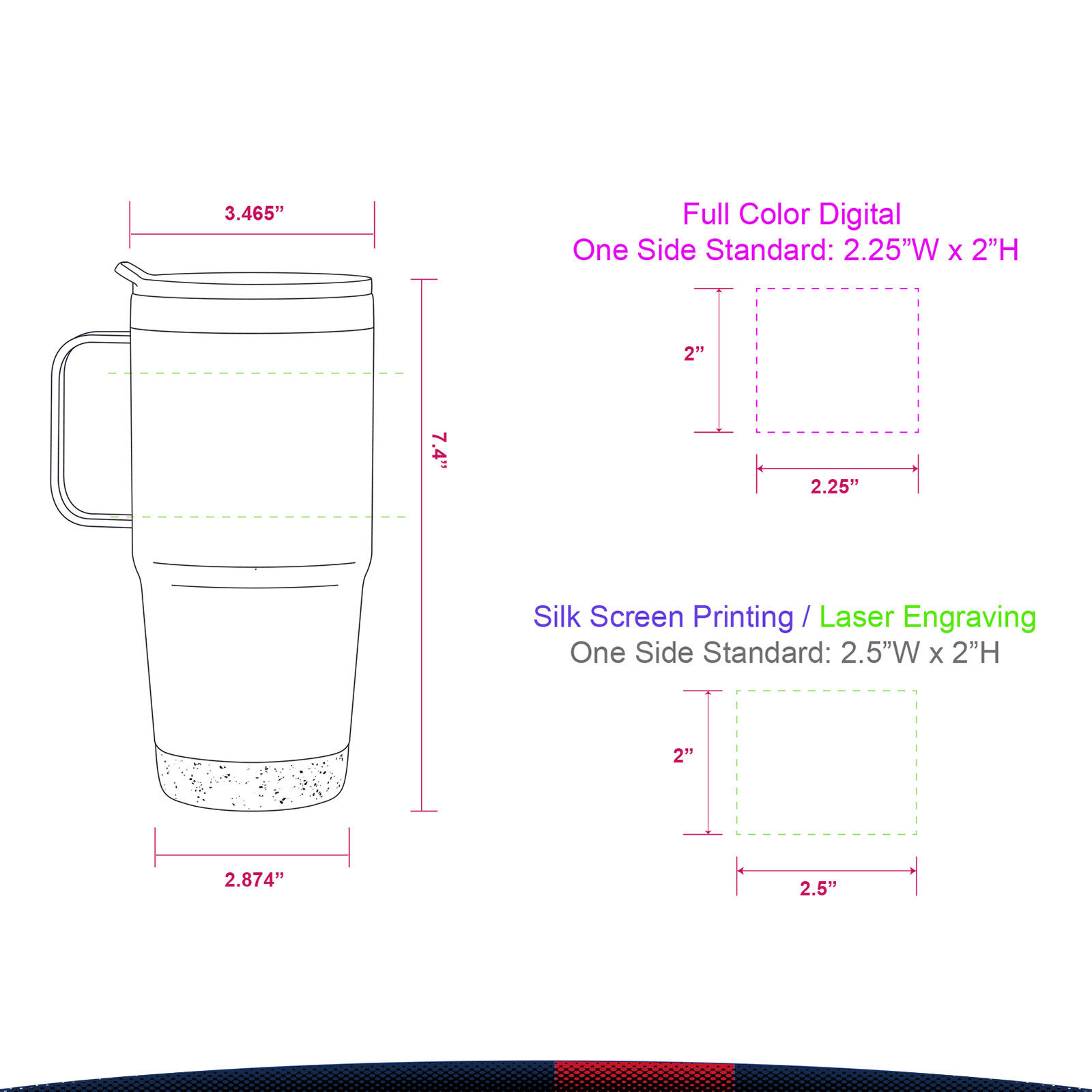 24 oz. Daty Stainless Steel Tumblers 4