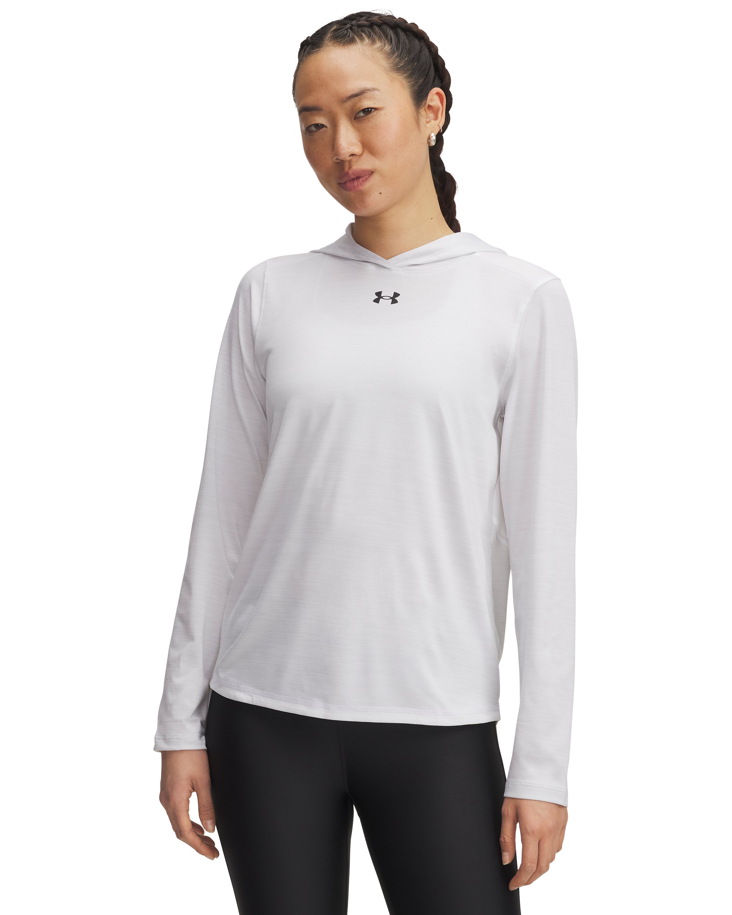 UA Tech Vent Team Women's Hoodie, custom hoodie or sweatshirt with logo imprint 4