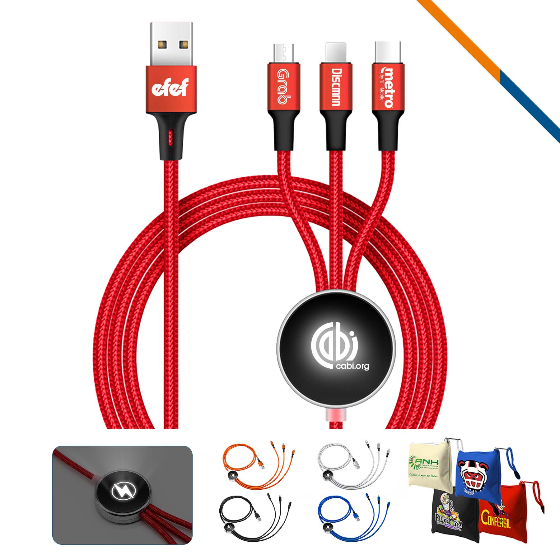 Elene Light Up Charging Cable 18
