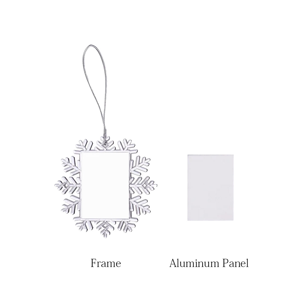 Snowflake Square Photo Frame(Small) 3