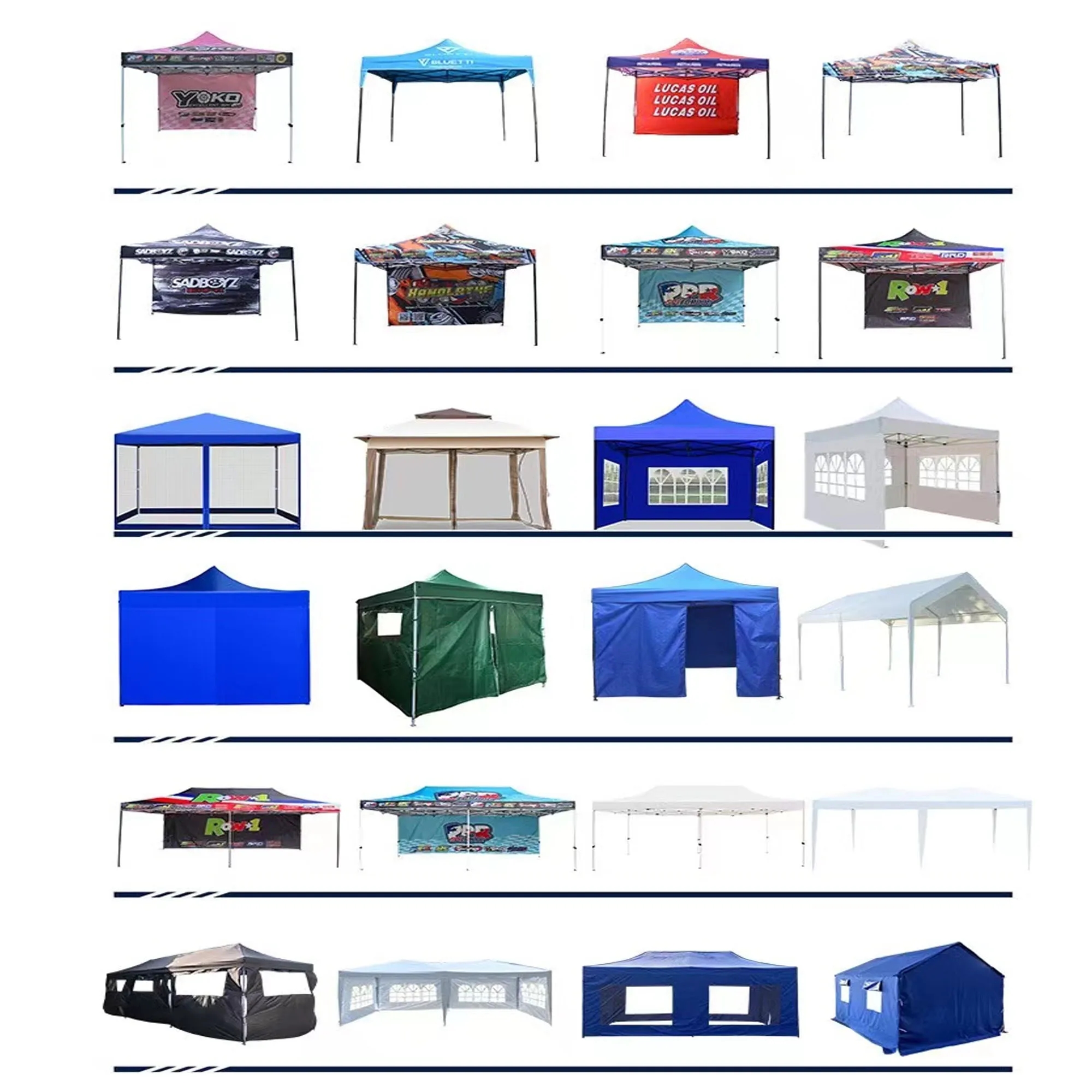 Customized Pop-Up Portable Outdoor Tents In Various Sizes 4