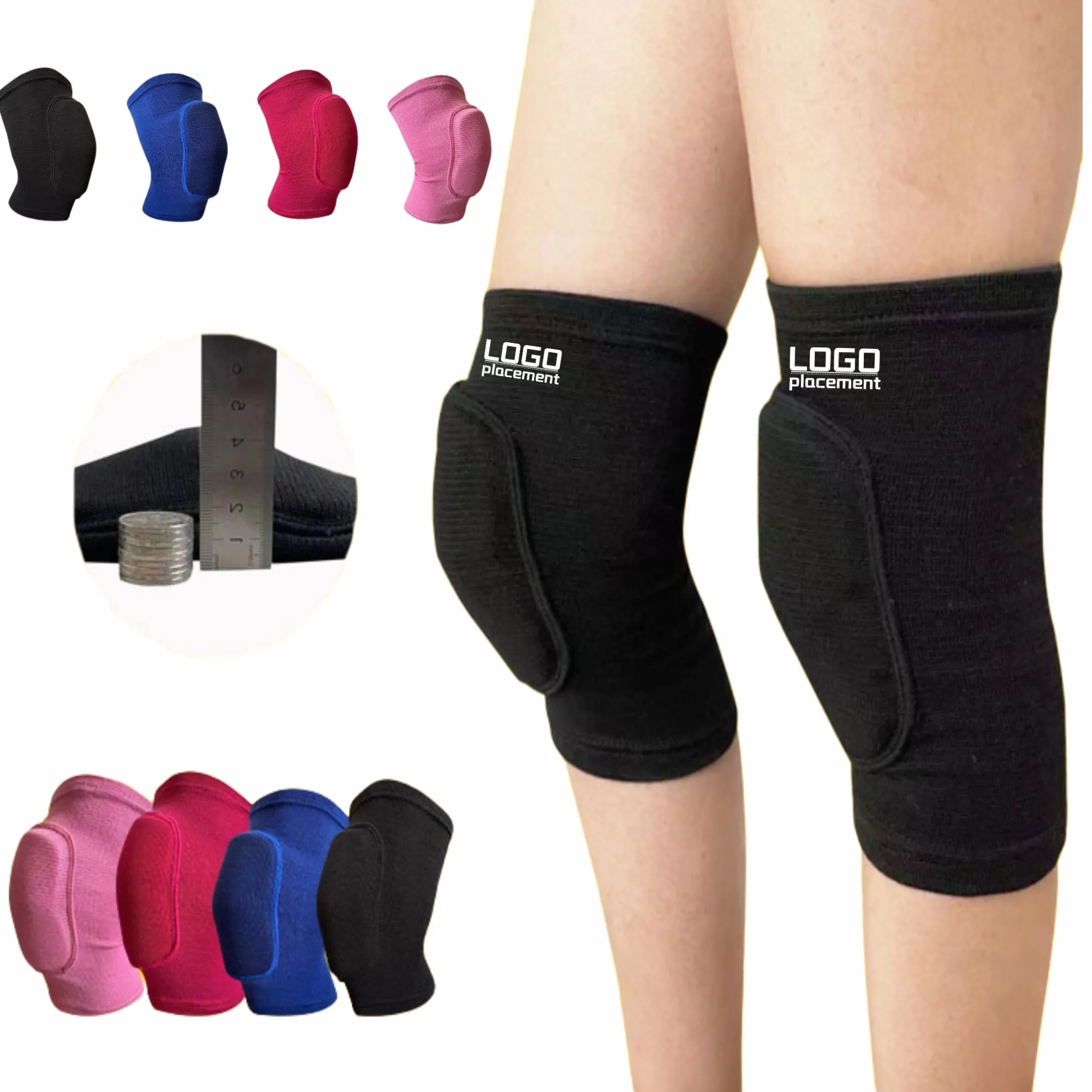 Sports Knee Pads, Thick Sponge Protection
