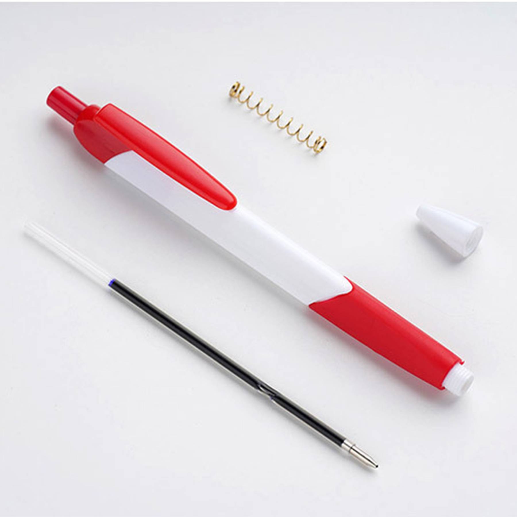 Plastic Press Ballpoint Pen 7