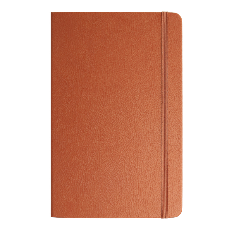Pro Designer PU Leather 5"W x 8"H 192 Pages Journal Book (Tan)