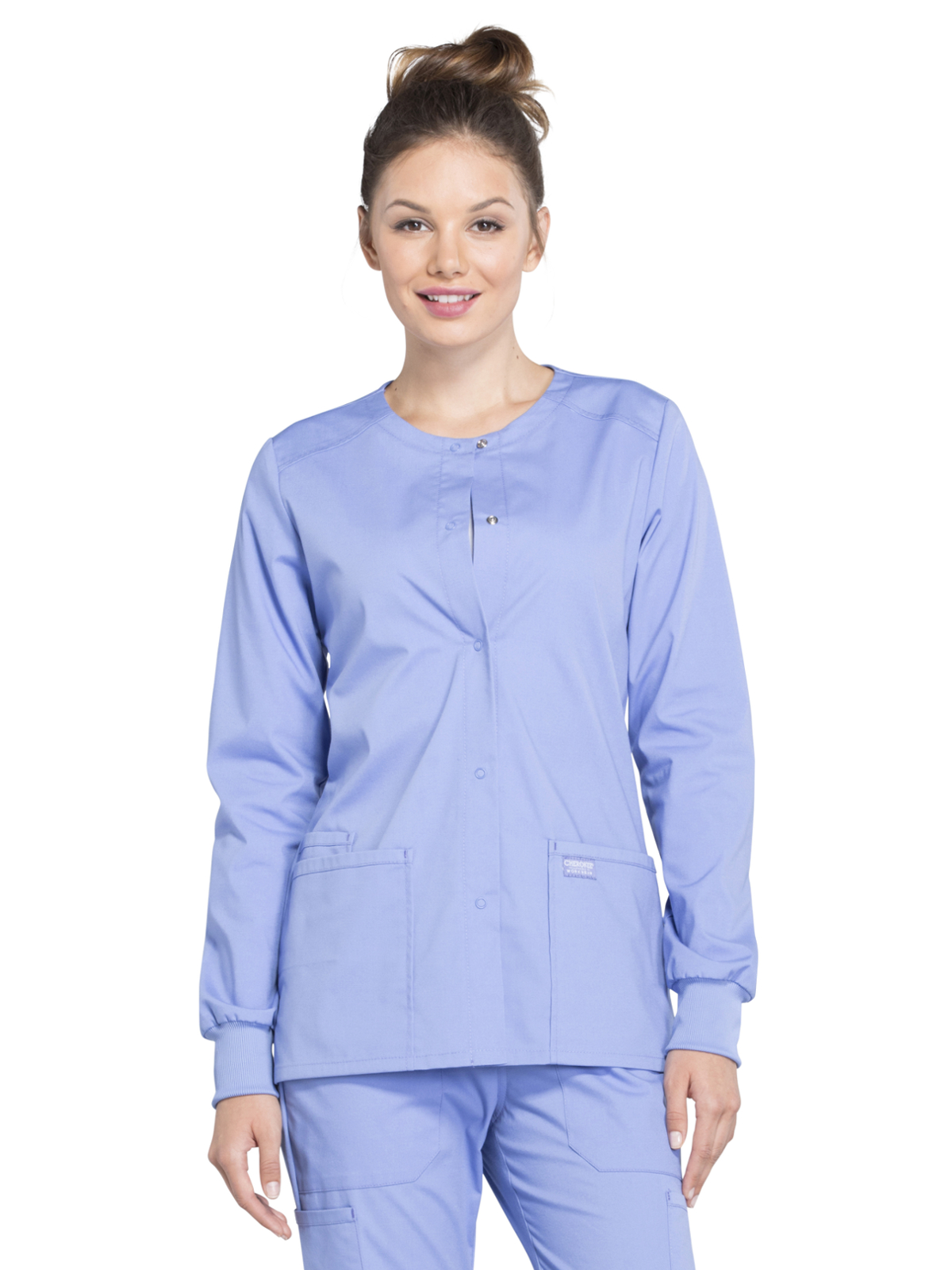 Cherokee - Workwear Professionals - Women's Snap Front Jacket 46