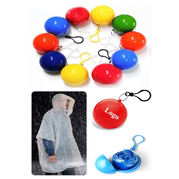 Ball Shape Rain Poncho 1