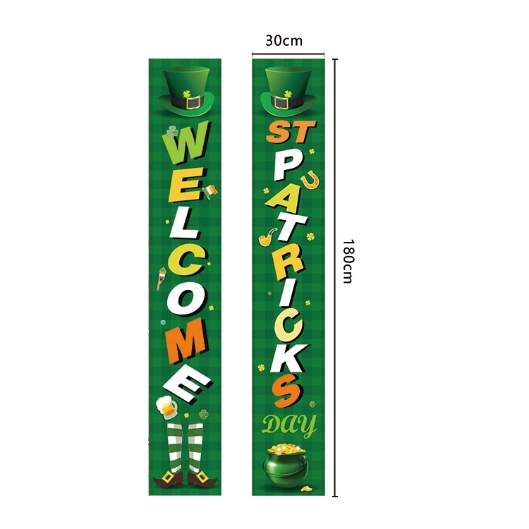 Happy St Patricks Day and Lucky Banner Decor for Home 3