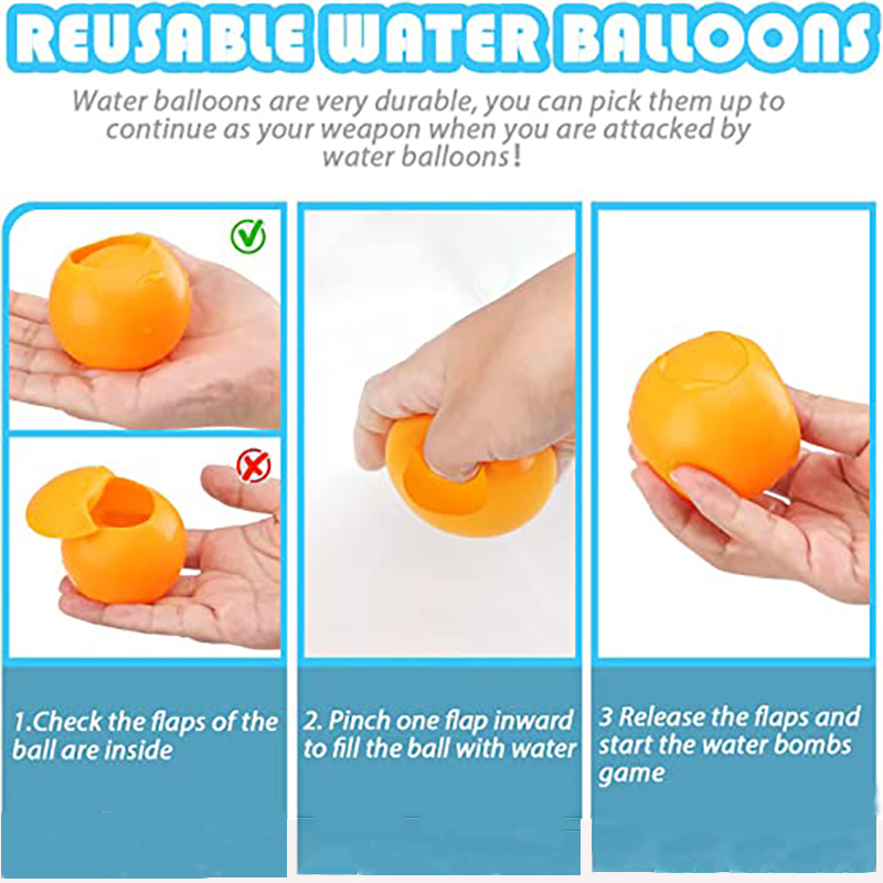 Reusable Water Bomb Splash Balls for Swimming Pools 13