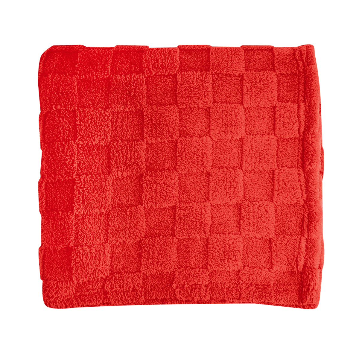 rPET Checkered Sherpa Blanket 12