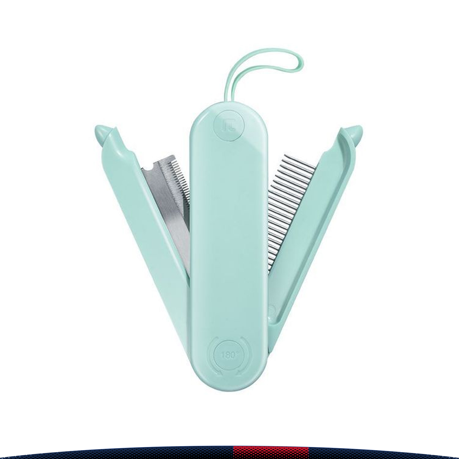 Foldable Pet Grooming Brush 3