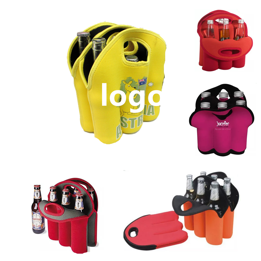 Neoprene 6 Pack Beer Bottle Carrier 2