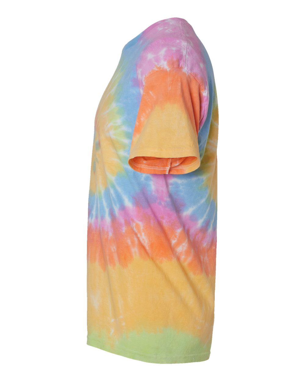 Unisex Multi-Color Tie-Dyed T-Shirt - 1000 68