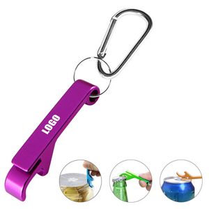 Aluminum Handy Bottle Opener With Carbiner 7
