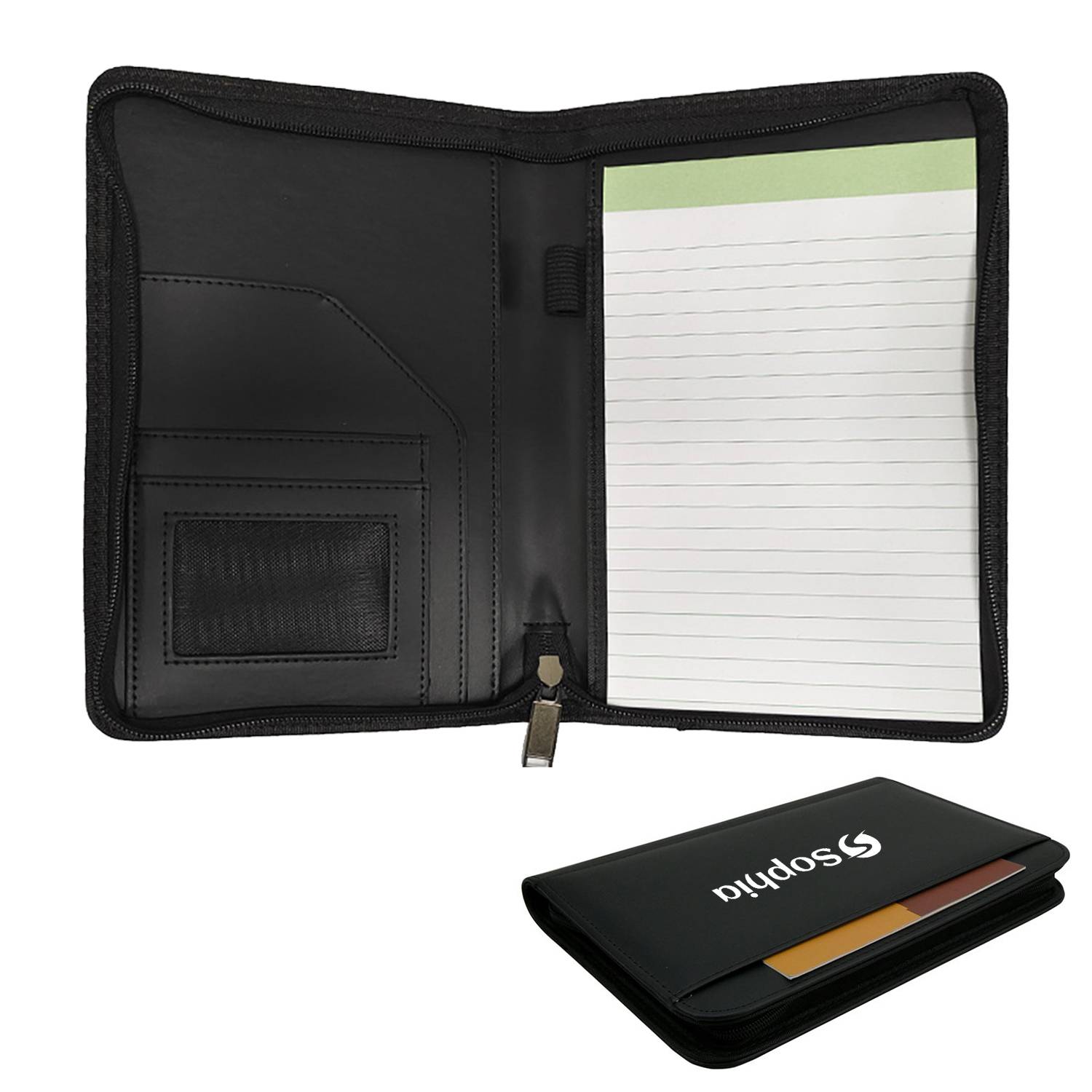 Zippered Padfolio Organizer 3