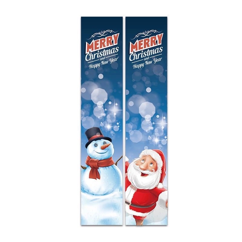 2 PCS Christmas Outdoor Decoration Banner 2